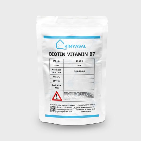 016 BİOTIN (Vitamin B7)