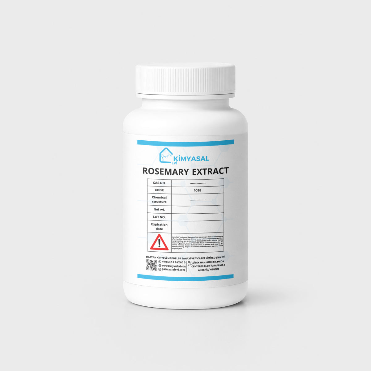 Rosemary extract — Biberiye özü
