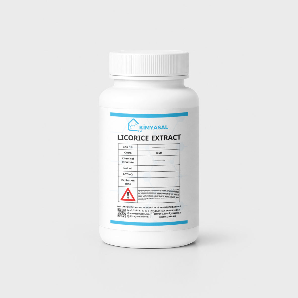 Licorice extract — Meyan kökü özü