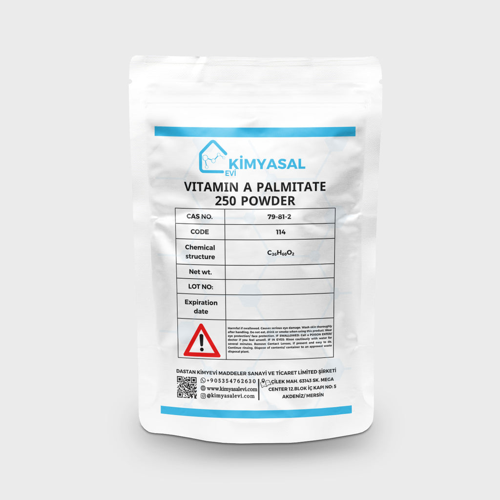 114 VITAMIN A PALMITATE 250 POWDER - VİTAMİN A PALMİTAT