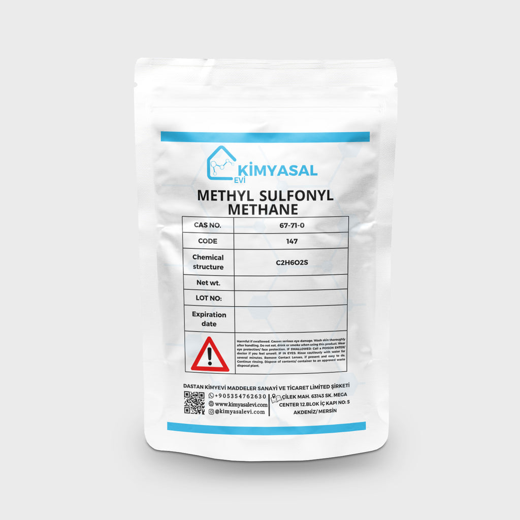 147 METHYLSULFONYLMETHANE - METİL SÜLFONİL METAN (MSM )