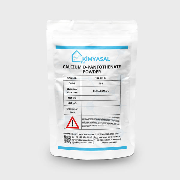 159 CALCIUM D-PANTOTHENATE (POWDER) - KALSİYUM D-PANTOTENAT (TOZ)