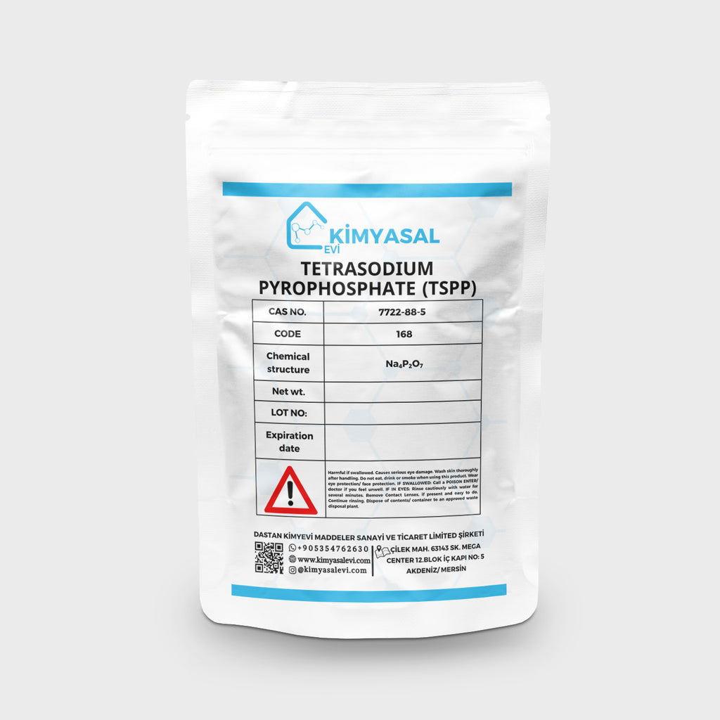 168 TETRASODIUM PYROPHOSPHATE - TETRASODYUM PİROFOSFAT (TSPP)