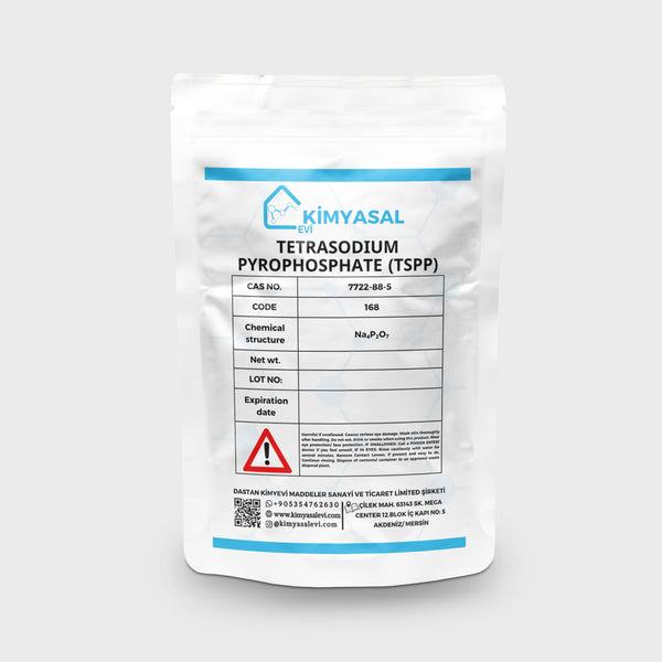 168 TETRASODIUM PYROPHOSPHATE - TETRASODYUM PİROFOSFAT (TSPP)