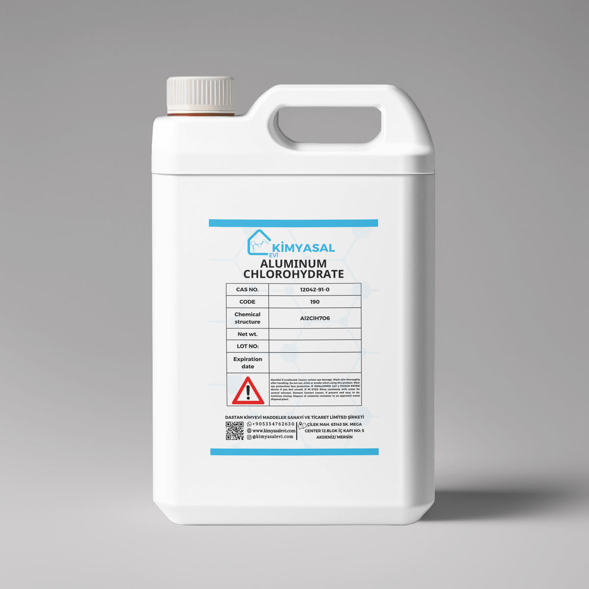 190 ALUMINUM CHLOROHYDRATE - ALÜMİNYUM KLOROHİDRAT