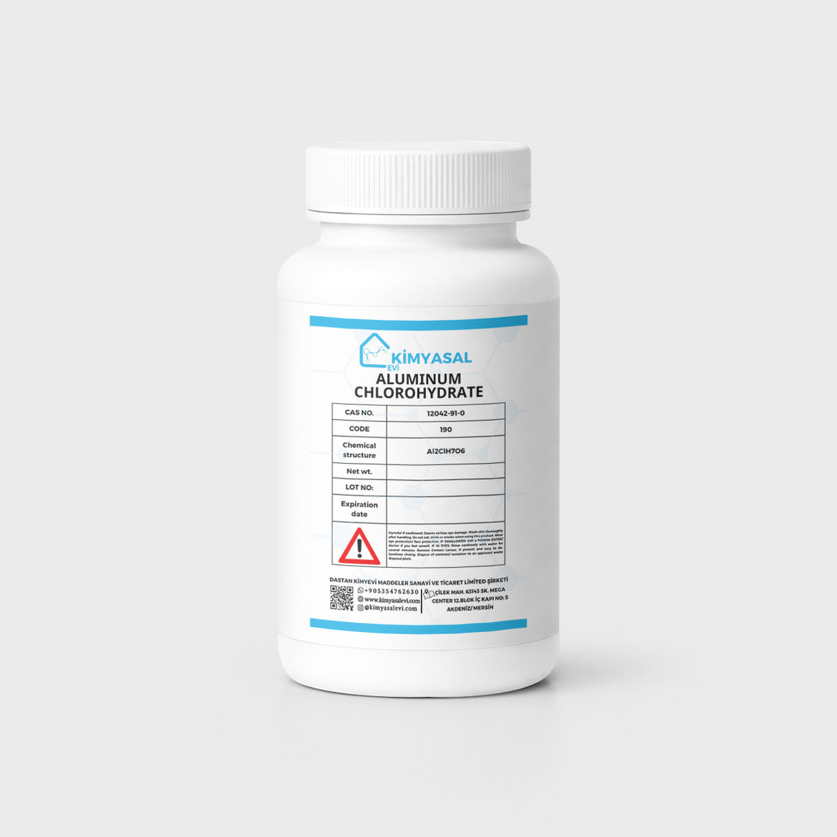 190 ALUMINUM CHLOROHYDRATE - ALÜMİNYUM KLOROHİDRAT