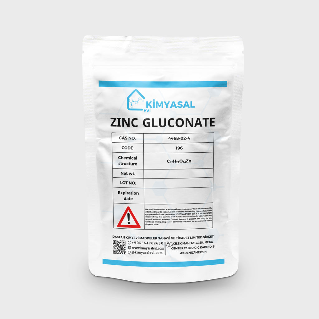196 ZINC GLUCONATE - ÇİNKO GLUKONAT