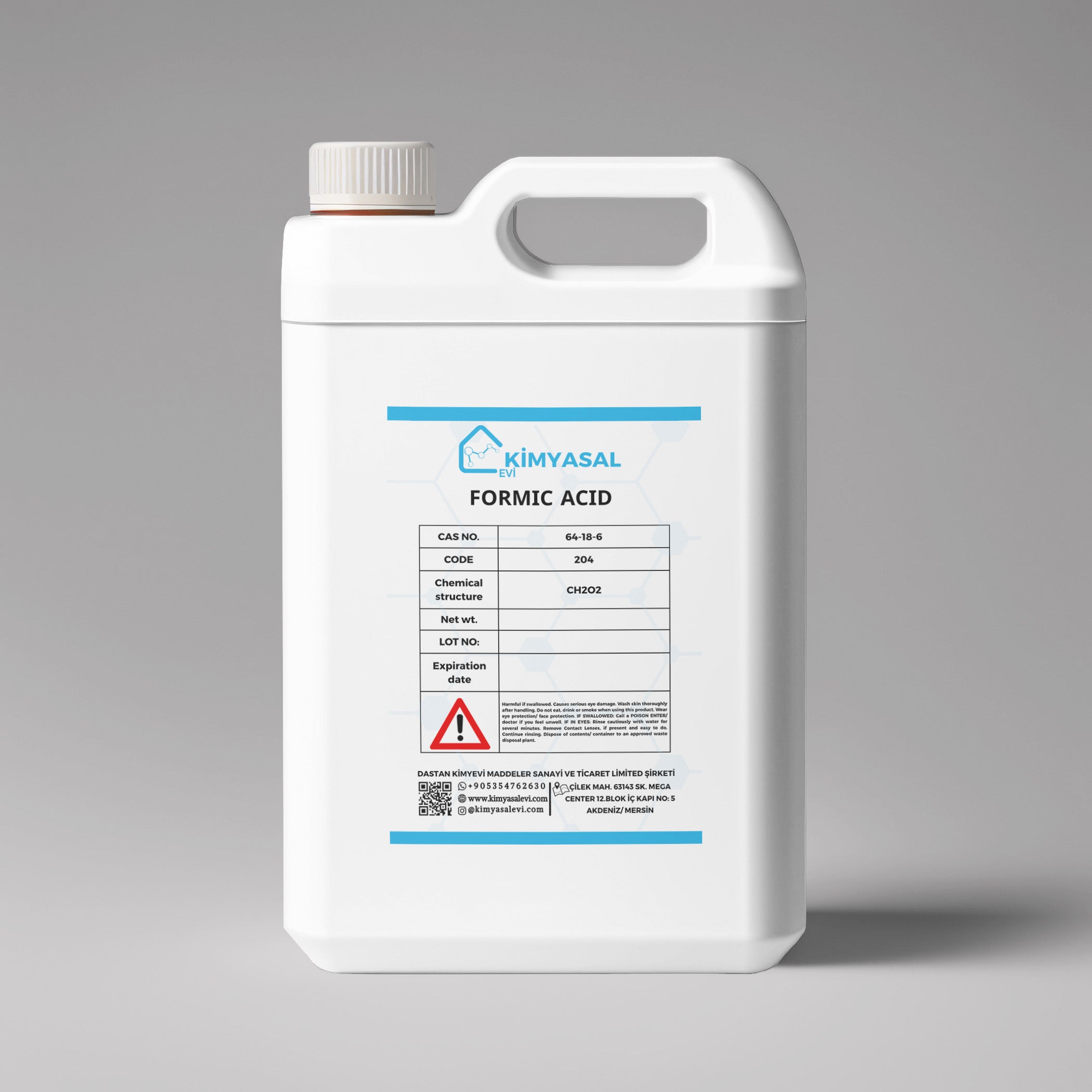 204 FORMIC ACID - FORMİK ASİT Ürün ikincil görseli