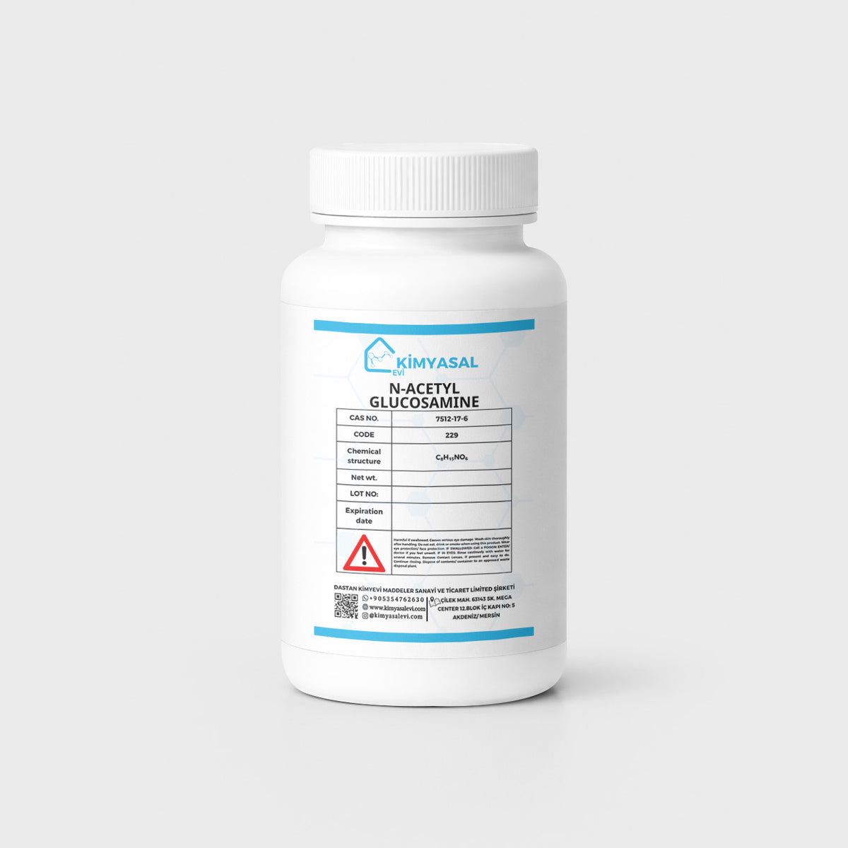 229 N-ACETYL GLUCOSAMINE - N-ASETİL GLUKOZAMİN ( NAG )