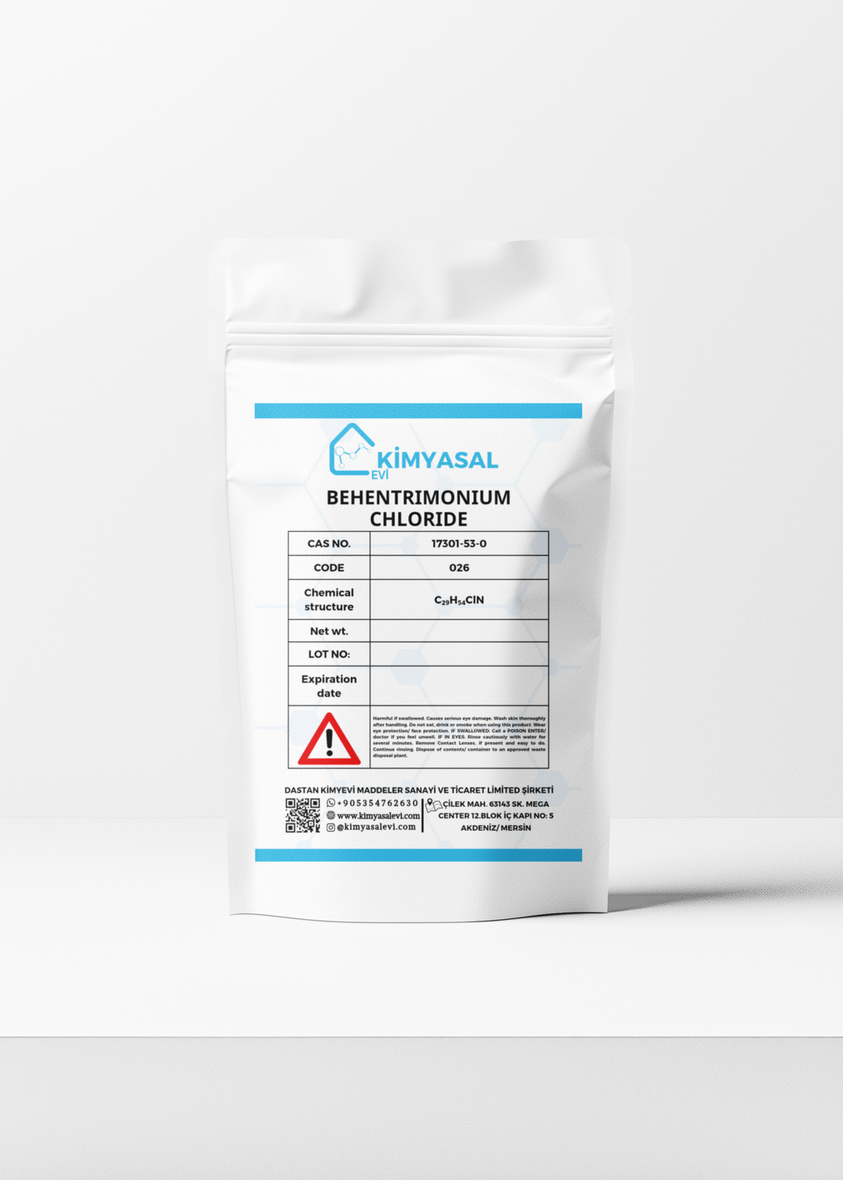 026 BEHENTRIMONYUM KLORÜR - BEHENTRIMONIUM CHLORIDE BTAC