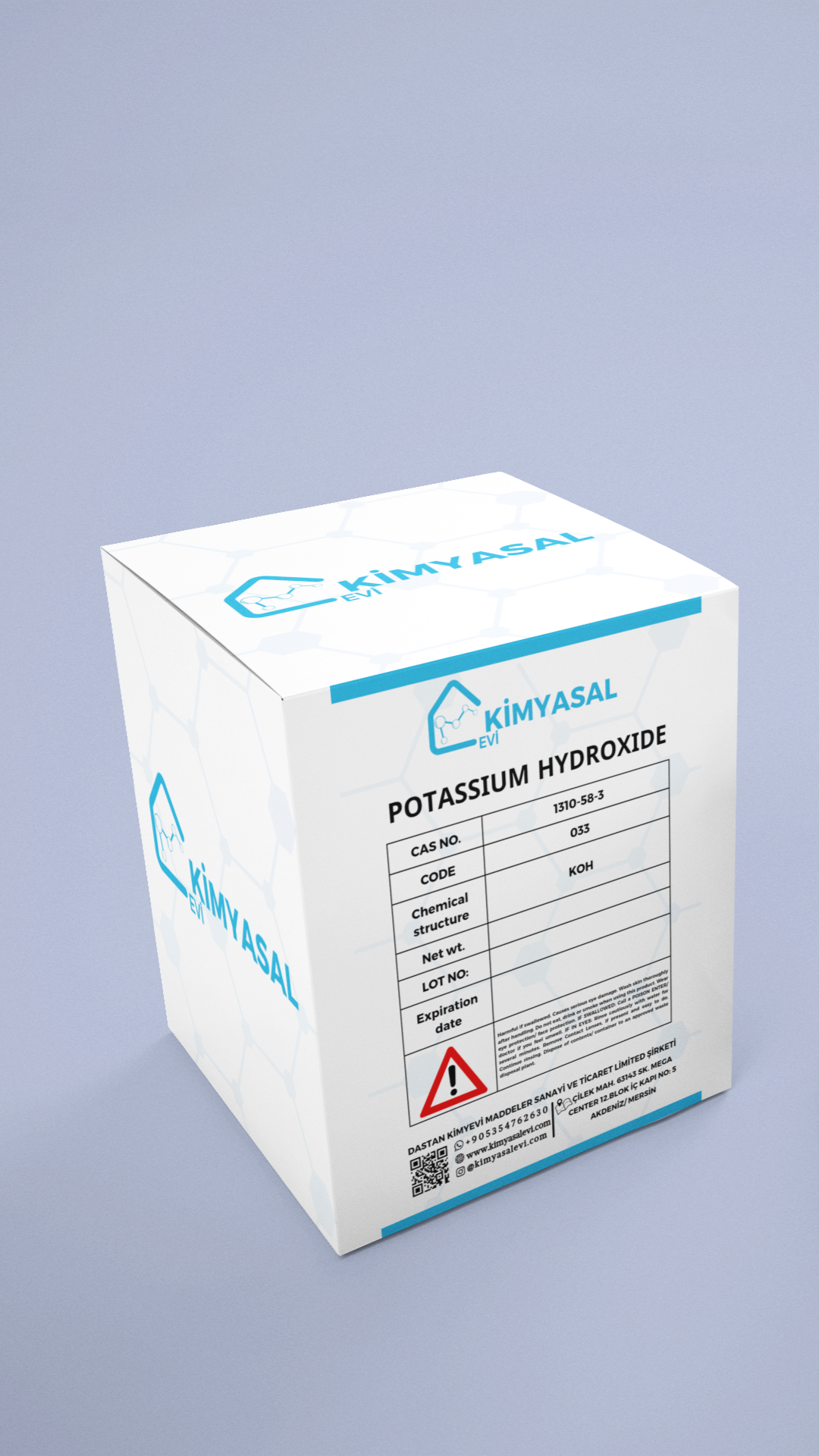 033 POTASYUM HİDROKSİT - POTASYUM HİDROKSİT (potas Kostik)