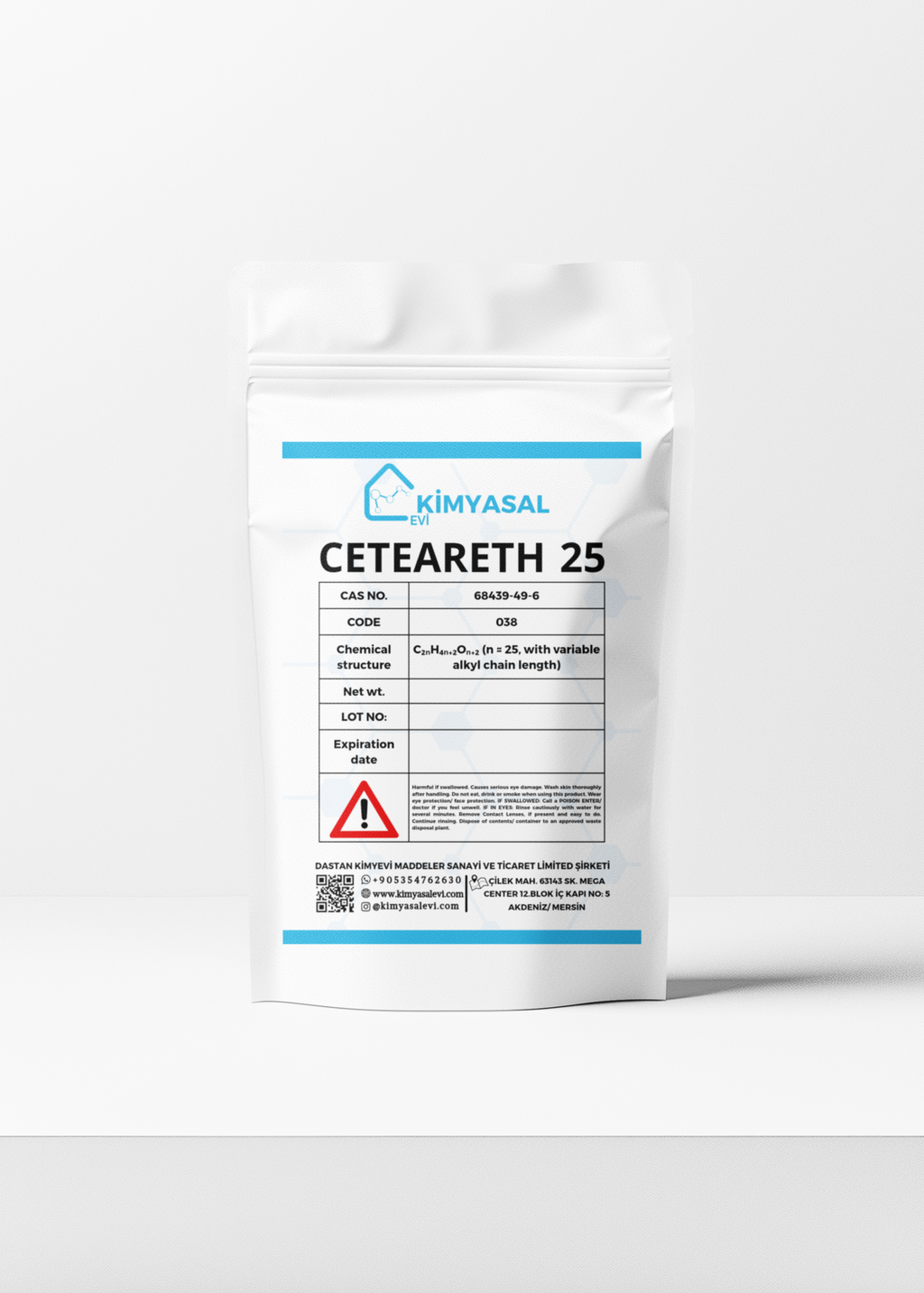 038 CETEARETH 25 CS 25