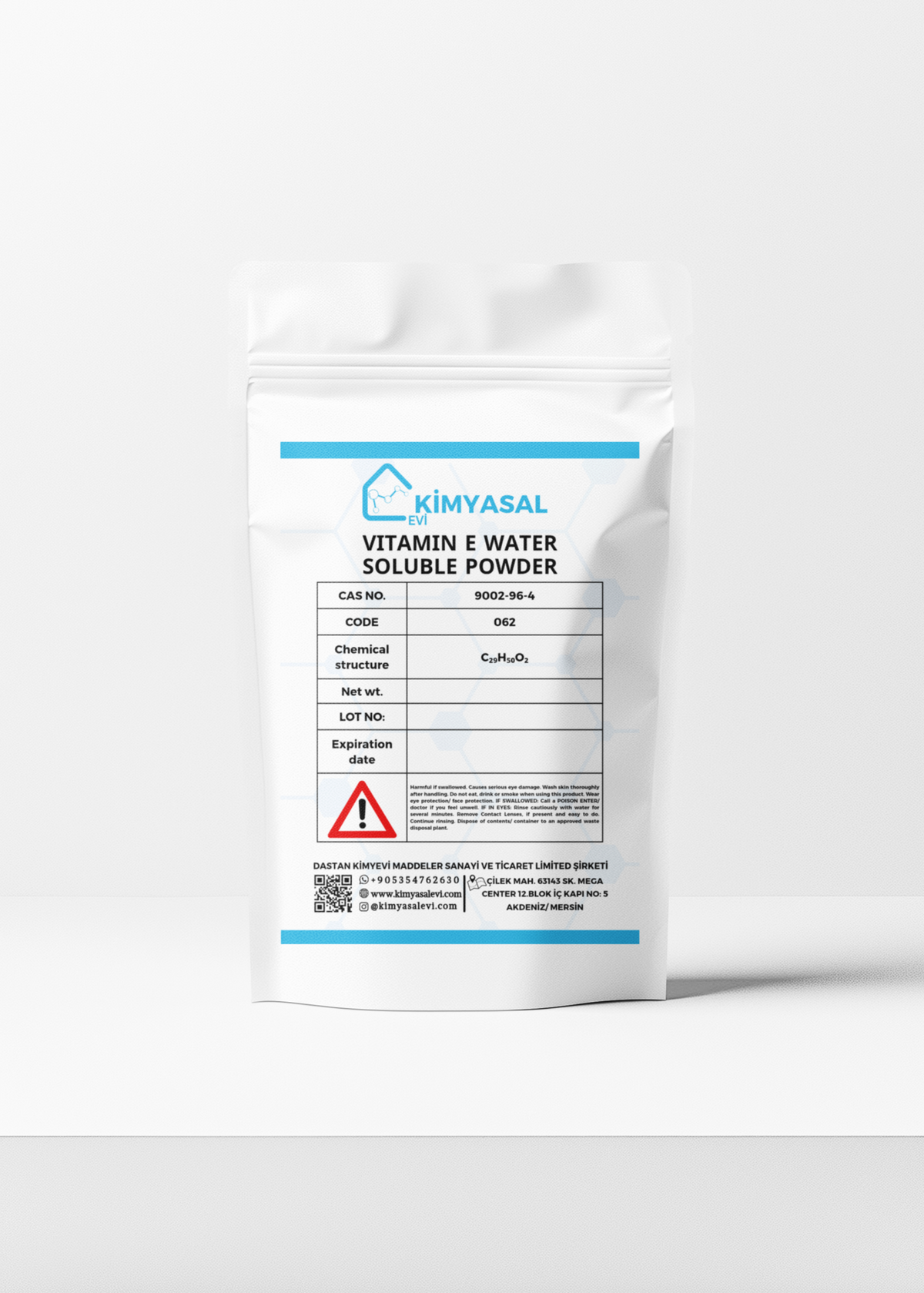 062 E VİTAMİNİ SU BAZLI - VITAMIN E WATER SOLUBLE POWDER