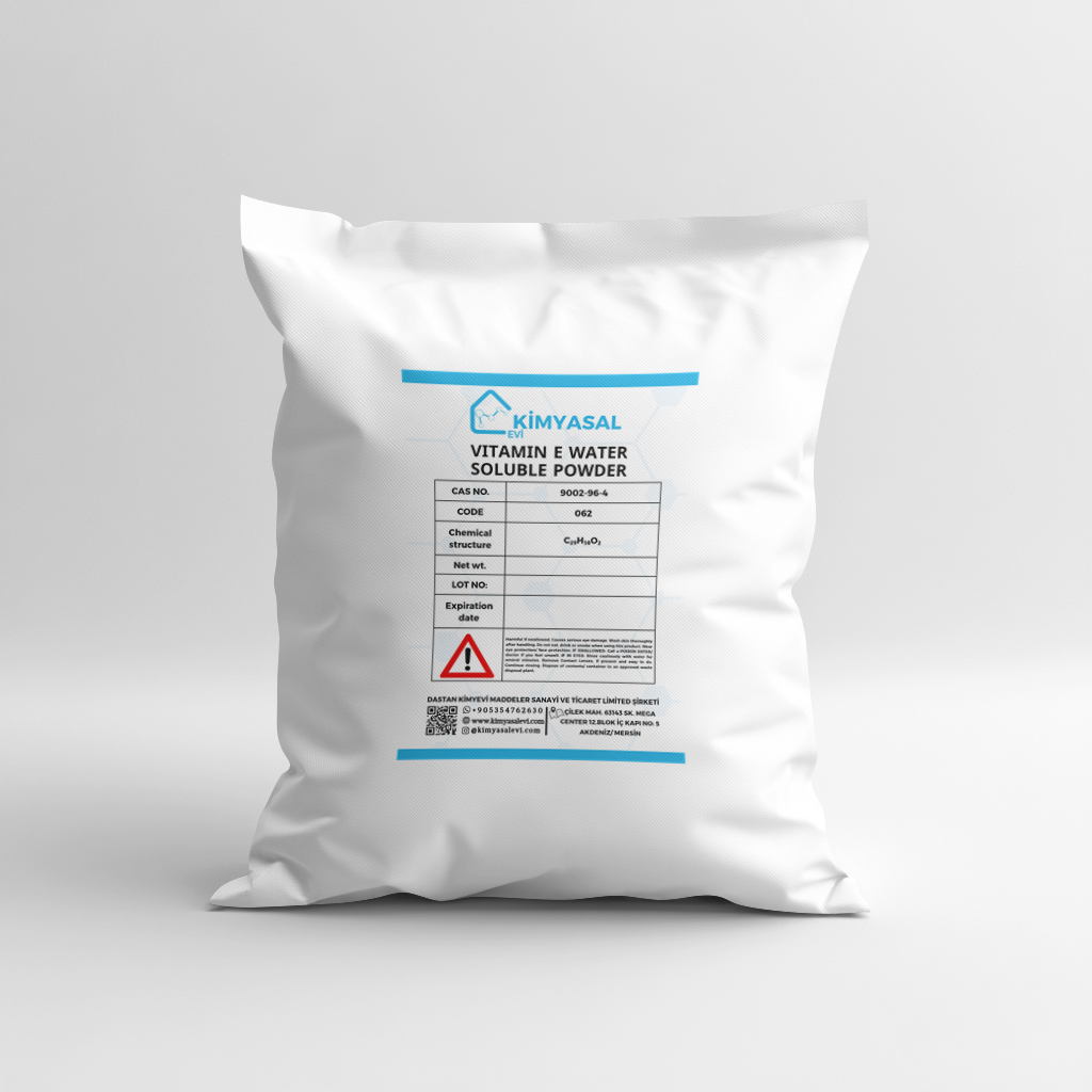 062 E VİTAMİNİ SU BAZLI - VITAMIN E WATER SOLUBLE POWDER