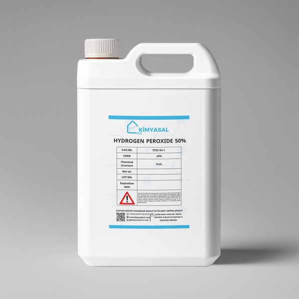 070 Hidrojen Per oksit %50 - oksijenli Su-Hydrogen peroxide 50%