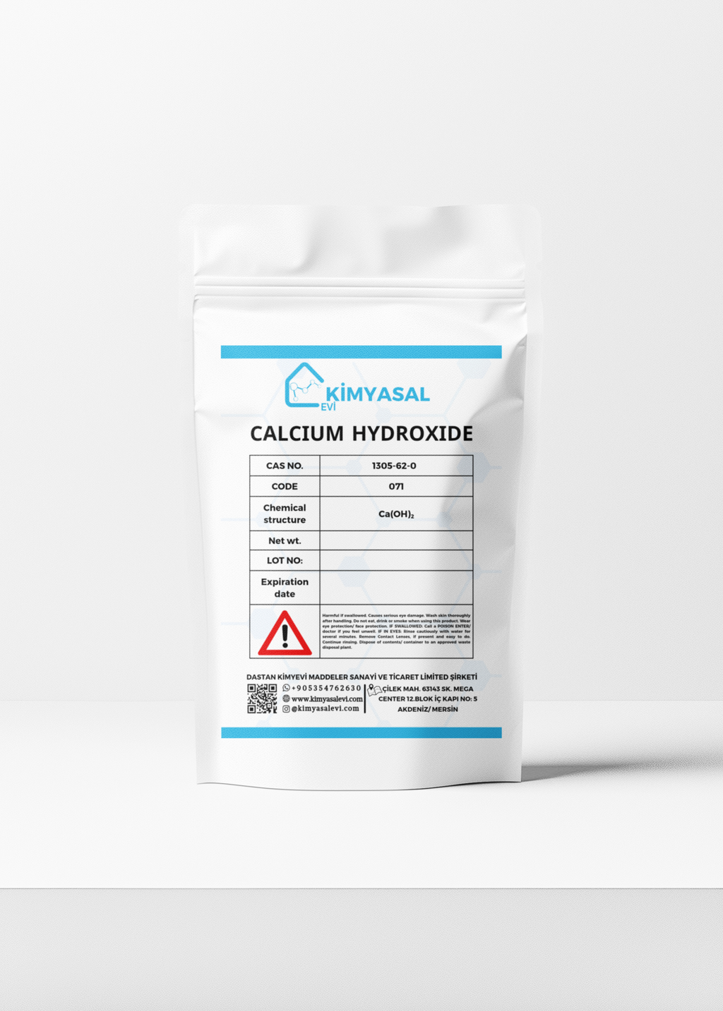 071 KALSİYUM HİDROKSİT - CALCIUM HYDROXIDE