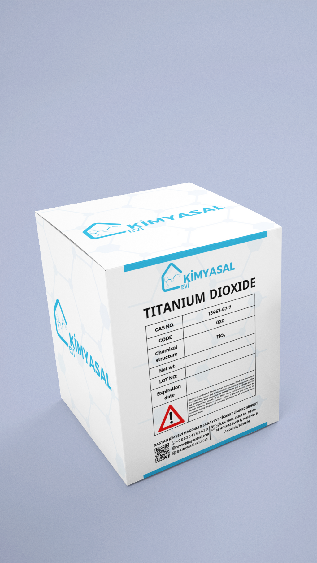 020 TİTANYUM DİOKSİT - TITANIUM DIOXIDE