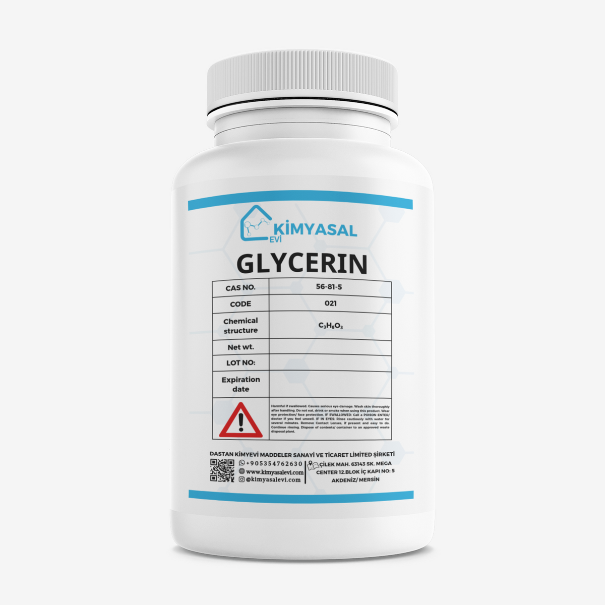 021 Gliserin - glycerin Ürün ana görseli
