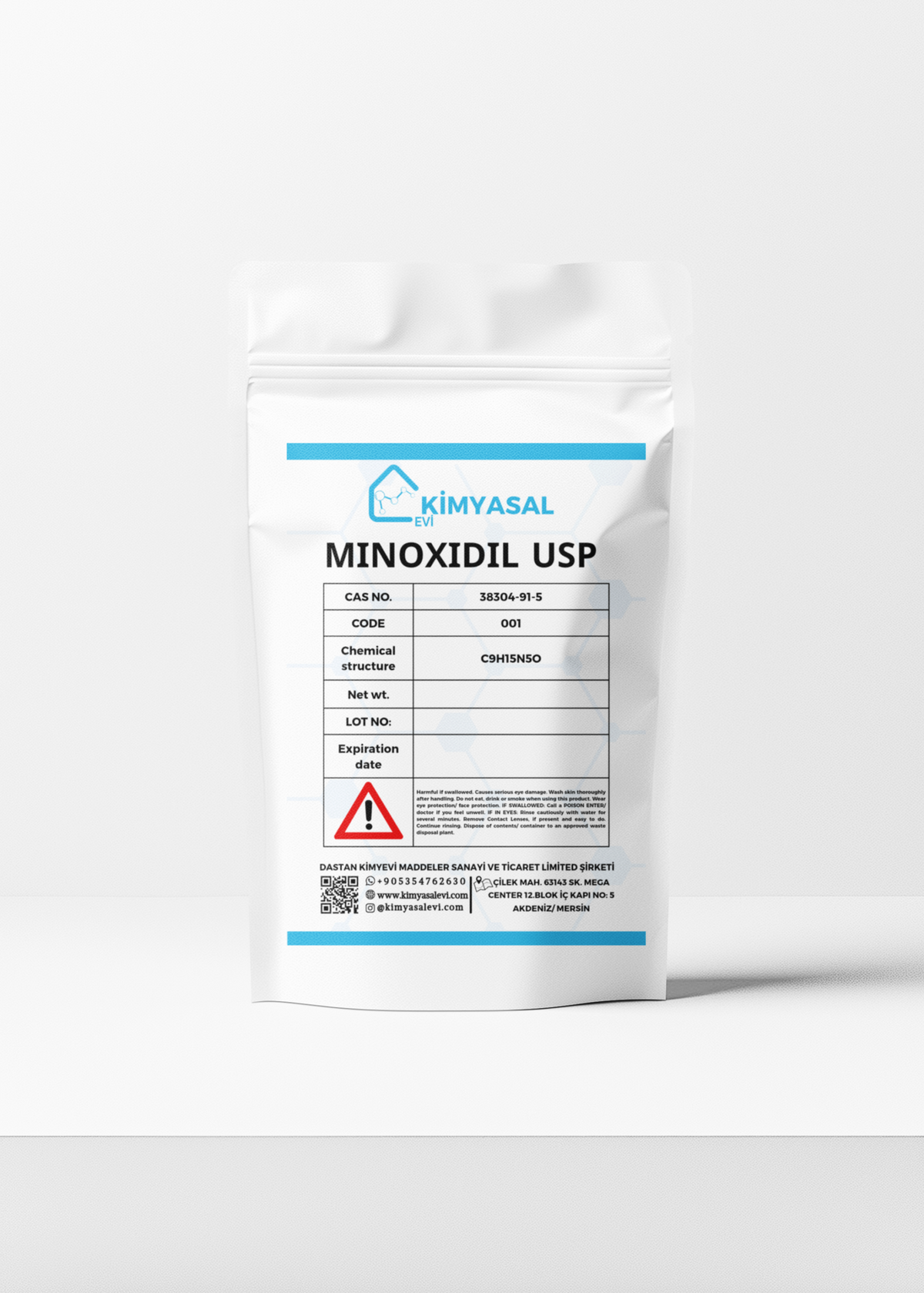001 Minoksidil - Minoxidil USP Ürün ana görseli