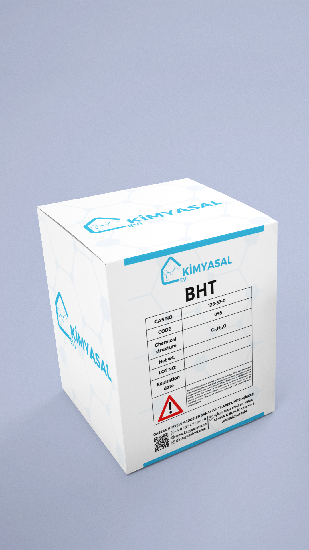 095 BUTİL HİDROKSİ TOLUEN (BHT) -  BUTYL HYDROX TOLUENE