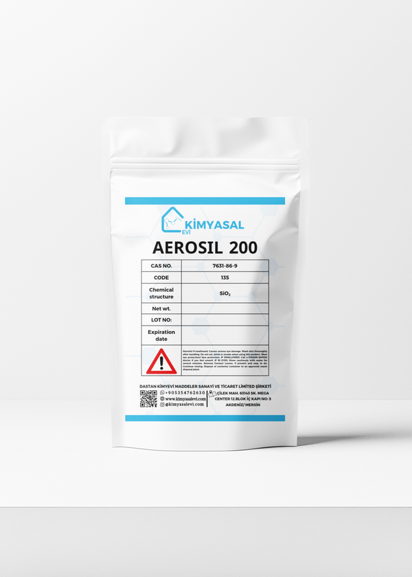 135 SILİKON DİOKSİT - Silicon dioxide - AEROSİL 200