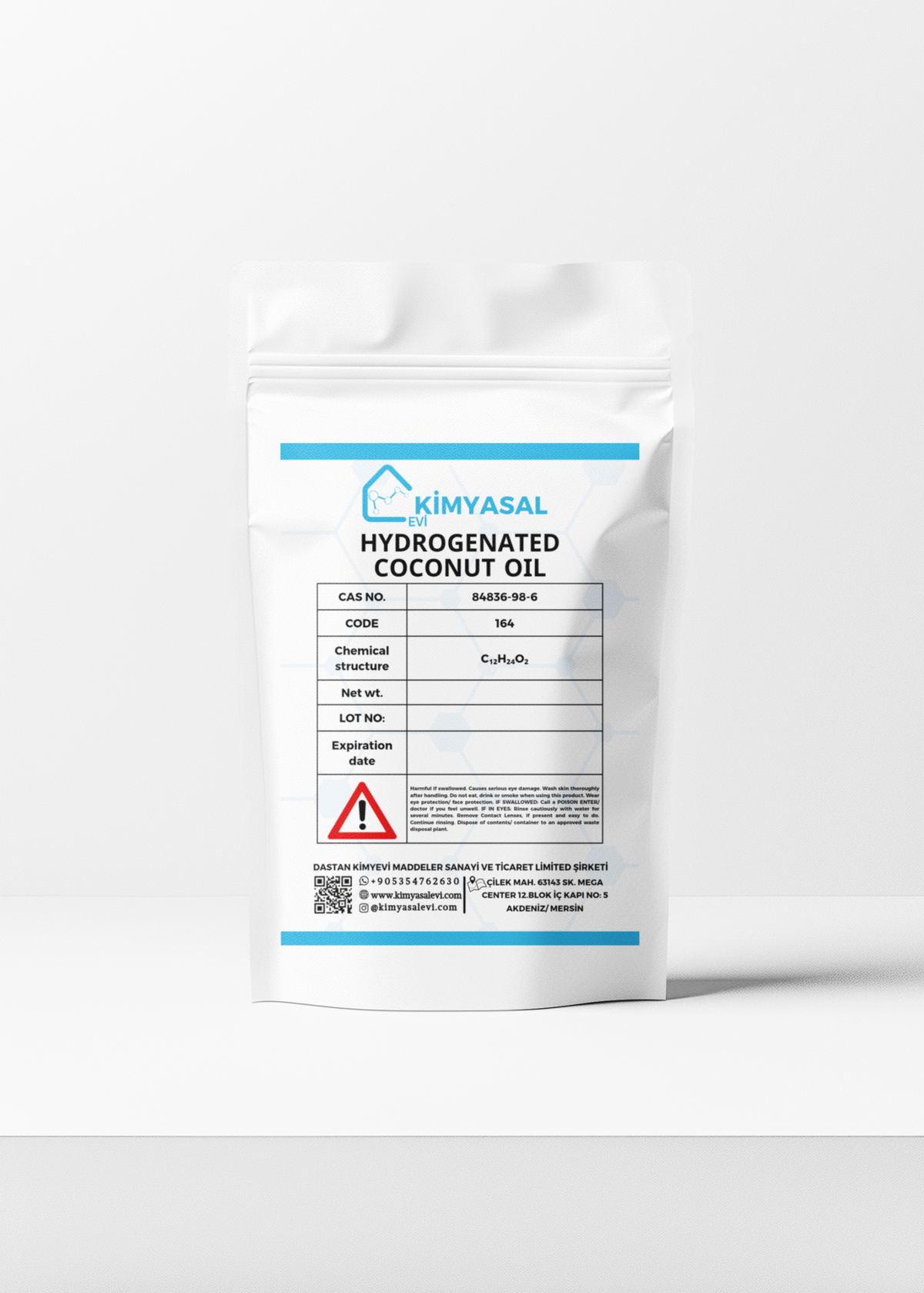 164 Hydrogenated Coconut Oil - Hidrojene Hindistan Cevizi Yağı
